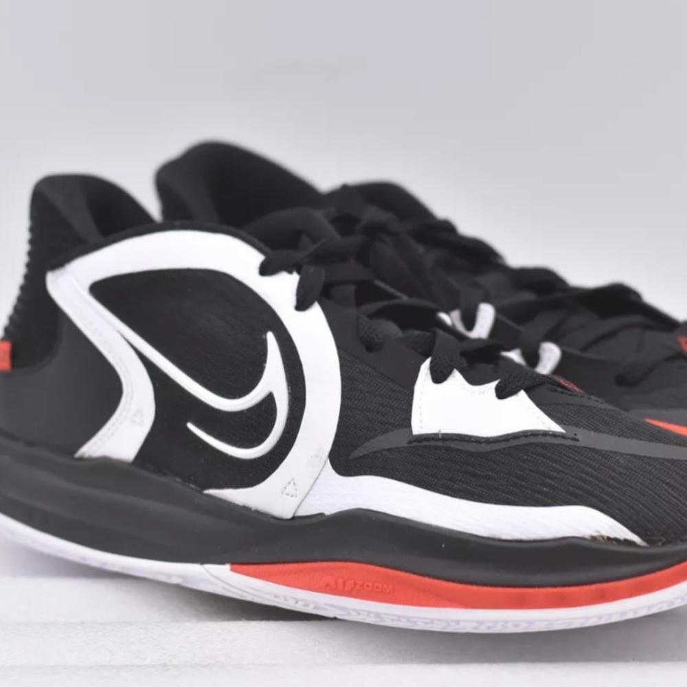 Nike Kyrie Low 5 Men Size 14 Black Red White Basketball Shoes DJ6012 001